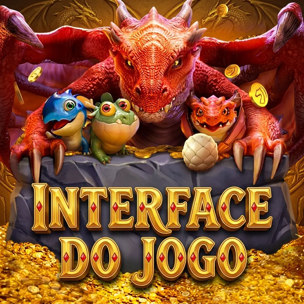 Interface do jogo Dragon Hatch com grade 5x5, controles de aposta e animações de ovos e dragões em tela