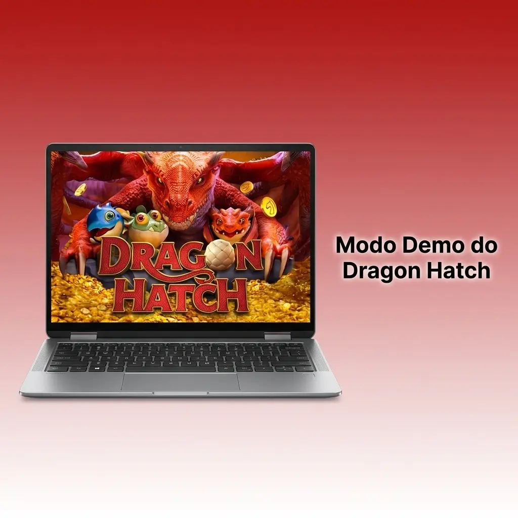Modo demo do Dragon Hatch com saldo virtual para testar apostas, bônus e multiplicadores sem risco financeiro